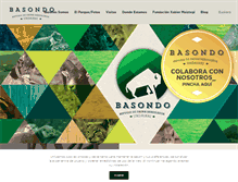 Tablet Screenshot of basondo.com